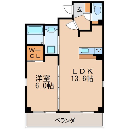 axis sakae Ⅴの物件間取画像